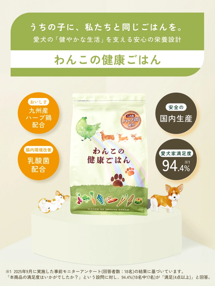 わんこの健康ごはん