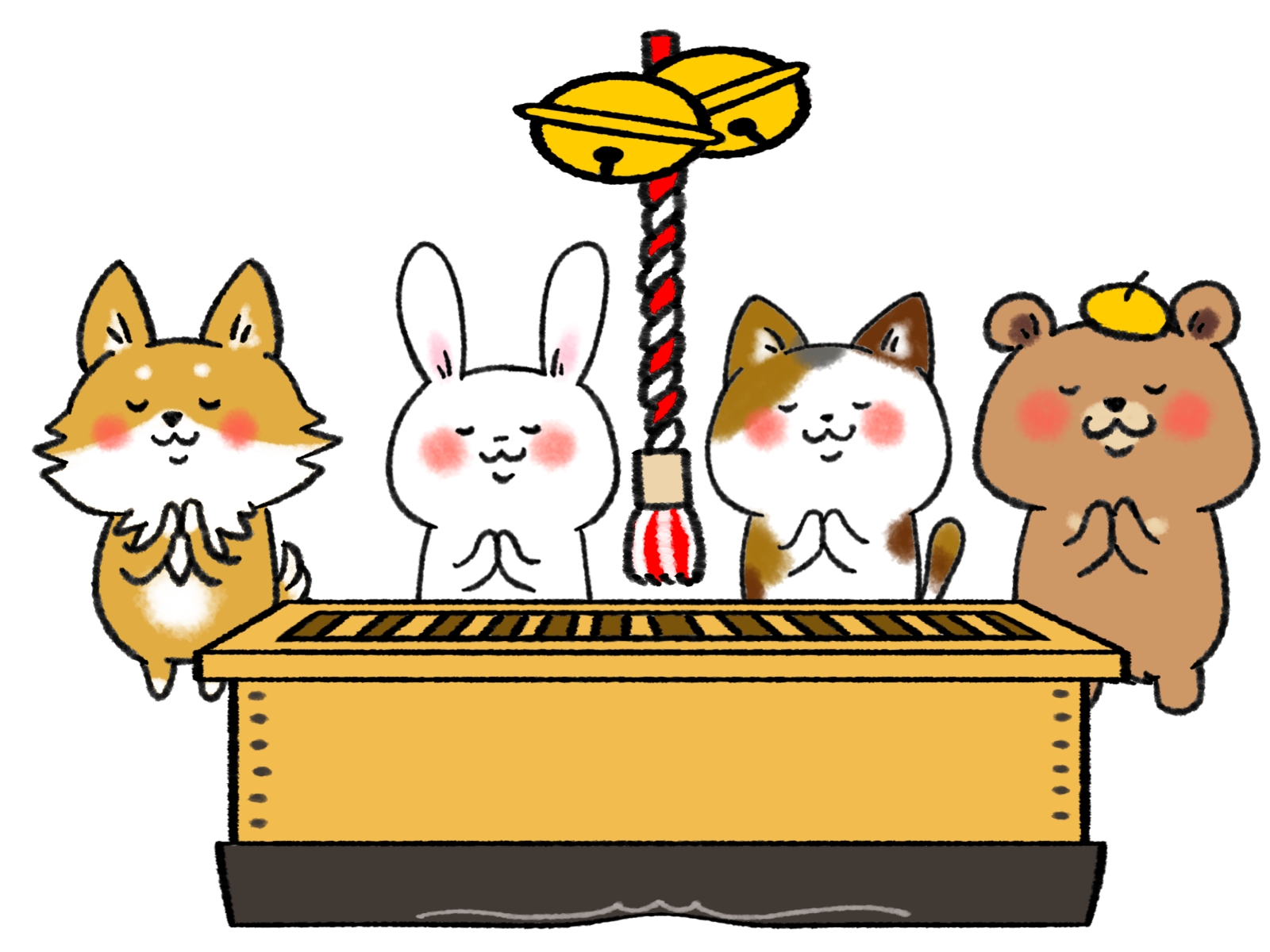 犬と神社